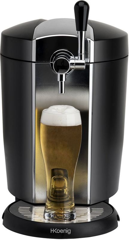 H.Koenig Biertapinstallatie BW1778, aluminium, 5 liter