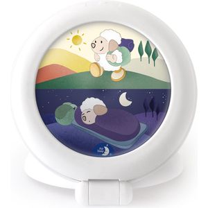 Kidsleep Globetrotter White Slaaptrainer en Kinderwekker CK0041-KSG-WH