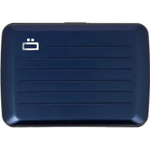 Ögon Designs Stockholm V2.0 Aluminium Creditcardhouder - Navy blauw