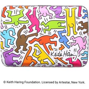 Ögon Designs Stockholm V2.0 Aluminium Creditcardhouder - Keith Haring - Kleur