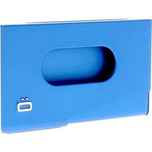 Ögon One-Touch Business Card Holder Blue