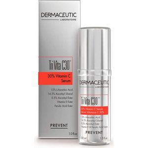 Dermaceutic - Tri Vita C30 - Serum - 30 ml - Hooggeconcentreerd met 3 Soorten Vitamine C en Vitamine E