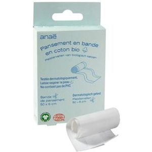 Pleister op rol van biologisch katoen  Anae