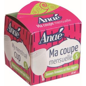 Menstruatiecup - Doorzichtig - 100% Medische Siliconen - Hypoallergeen