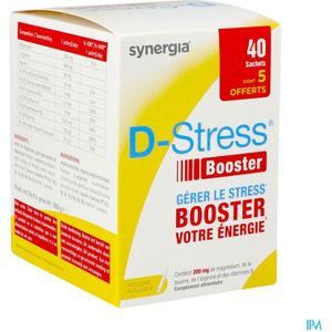 D-Stress - SOMMEIL - Voedingssupplement - Kalmerend - Magnesium