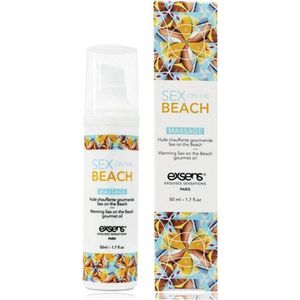 Exsens - Sex On The Beach - Verwarmende massageolie met smaak - 50 ml