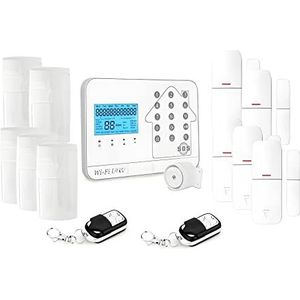 Lifebox Alarmsysteem voor thuis, draadloos, wifi, internet en GSM Futura, wit, Smart Life-Box, dieren-5