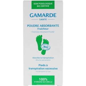 Gamarde Organisch Absorberend Poeder Voor Voeten met Overmatige Transpiratie 35 g