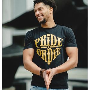 PRiDEorDiE T Shirt Reckless Zwart Wit PoD - S