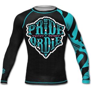 Pride or Die Z-Camp Zombie Rash Guards PoD - S