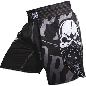 PRIDE or DIE MMA Fightshorts Reckless Zwart Wit - S - Jeans Maat 30