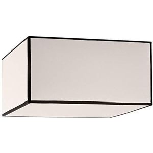 Hanglamp Roméo, vierkant, sokkel 50 x 23 cm