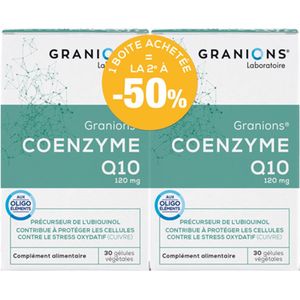 Granions Co-enzym Q10 120 mg Pak van 2 x 30 Softgels