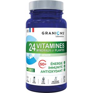 Granions 24 Vitaminen Mineralen en Senior Planten 90 Tabletten
