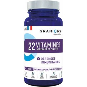 Granions 22 Vitaminen Mineralen en Planten 90 Tabletten