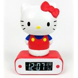 Hello Kitty Digitale Wekkerradio met LED Lamp - Wekker - Radio - Lamp - Datum - Kamertemperatuur