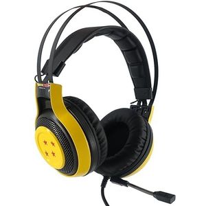 TEKNOFUN - Gaming Headset - Geel - Dragon Ball Z - 3,5 mm jack connector - 2,2 m snoer