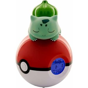 Teknofun Pokémon Wekkerradio - Poké Ball Bulbasaur