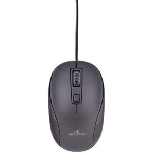 Bluestork Kantoor 10 (Bedraad), Muis, Zwart