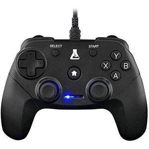 The G-LAB K-Pad THORIUM Gaming-Controller PC & PS3 met Ingebouwde Vibratie, Bekabelde USB-Gamecontroller - Joystick voor PC Windows XP-7-8-10, PS3, Android (Zwart)