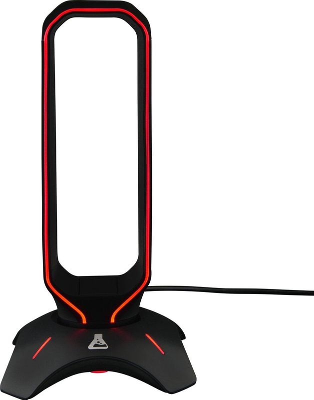 THE G-LAB Universele RGB-gamingheadsetstandaard met 2 USB-poorten
