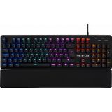 The G-Lab Keyz Illuminated Mechanisch FR Azerty Gaming Toetsenbord - Blue Switch - Wrist Rest