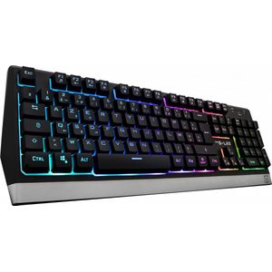 The G-Lab Keyz Tungsten Gaming-toetsenbord, draadloos, AZERTY, draadloos, ergonomisch, discreet, lange batterijduur, gaming-toetsenbord met achtergrondverlichting voor pc, PS4, PS5, Xbox One - nieuw