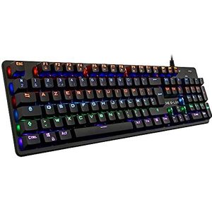 THE G-LAB Keyz Carbon V3 - Mechanisch gaming toetsenbord met BLAUWE schakelaar