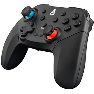 THE G-LAB K-Pad THORIUM Switch Wireless Bluetooth Gaming Controller met geïntegreerde vibratie, draadloze gamepad - gamepad voor Nintendo Switch/pc - NIEUW 2022 (zwart)
