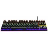 THE G-LAB - Keyz Mercury TKL - Mechanisch Gamingtoetsenbord - Bedraad - Franse AZERTY - LED-achtergrondverlichting - Compact