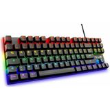 THE G-LAB - Keyz Mercury TKL - Mechanisch Gamingtoetsenbord - Bedraad - Franse AZERTY - LED-achtergrondverlichting - Compact
