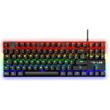 THE G-LAB - Keyz Mercury TKL - Mechanisch Gamingtoetsenbord - Bedraad - Franse AZERTY - LED-achtergrondverlichting - Compact