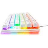 The G-Lab - Keyz Mercury TKL - Mechanisch Gamingtoetsenbord - Bekabeld - USB - AZERTY - Frans - Meerkleurige LED-achtergrondverlichting