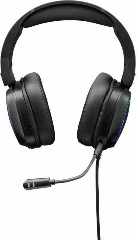 The G-Lab - Korp Radium - Gaming Headset - Zwart - Afneembare Microfoon - LED Licht