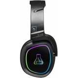 The G-Lab - Korp Promenthium - Draadloze gaming headset voor Ps4/Ps5/PC - Draadloze gaming headset met lage latentie - RGB-achtergrondverlichting - Gaming Headset Stereo Sound - New 2023