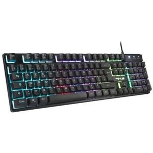 The G-Lab - Keyz Caesium - Gamingtoetsenbord - Bedraad - Franse AZERTY-lay-out - RGB Led-achtergrondverlichting