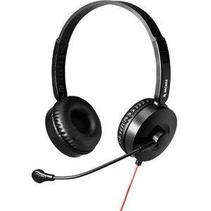 BlueStork MC 202 Headset voor micro-pc, bekabeld, jack/3,5 mm, stereogeluid, draaibare microfoon, ruisonderdrukking, ultra-comfort, licht, volumeregeling, hoofdtelefoon voor thuiswerk, universele