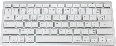 Bluestork - Draadloos Mini-Toetsenbord - Wit - Compatibel met Windows en Mac - AZERTY