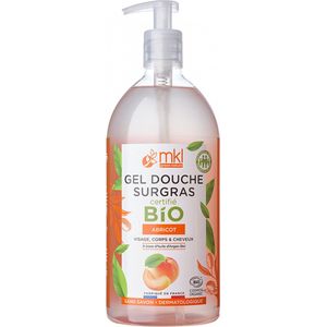 MKL Green Nature Apricot Bio Douchegel, 1 liter