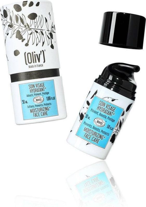 Oliv' Bio Gezichtscrème Moisturizing Face Care Dames 50 Ml Wit