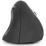 Urban Factory - Draadloze Ergo - Muis - Zwart - Ergonomisch - Draadloos