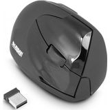 Urban Factory - Draadloze Ergo - Muis - Zwart - Ergonomisch - Draadloos