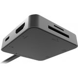 Urban Factory - Tcm05uf Hub - USB-C Mobiel Station - Zwart - Compact