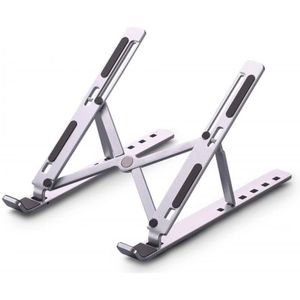 Urban Factory Ergo Notebookstandaard Aluminium, Notebookstandaard, Zilver