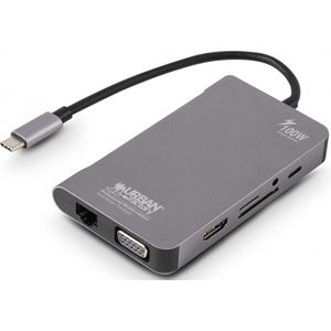 Dockstation Urban Factory TCM16UF 4K Ultra HD Gigabit Ethernet
