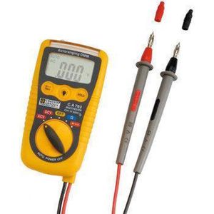 Chauvin Arnoux P01191739Z Hånd-multimeter digital CAT IV 600 V, CAT III 1000 V