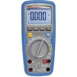 Multimetrix DMM 220 Multimeter Digitaal Waterbestendig (IP67) CAT III 1000 V, CAT IV 600 V Weergave (counts): 6000