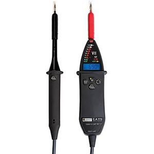 Chauvin Arnoux C.A 773 - Tweepolige Spanningstester - CAT IV 1000 V - Akoestisch LED
