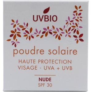 Uvbio Sun powder (nude) SPF 30 Bio 10 gram