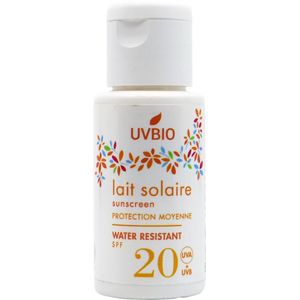 UVBIO - Sun Milk - SPF20 - Biologisch - Water Resistend
